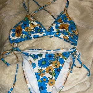 forever 21 floral bikini